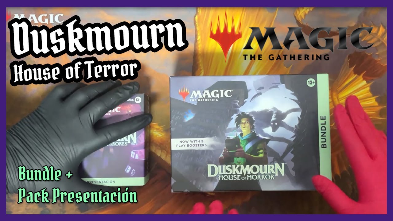 Abrimos Bundle + Caja Presentación de: Duskmourn Magic The Gathering
