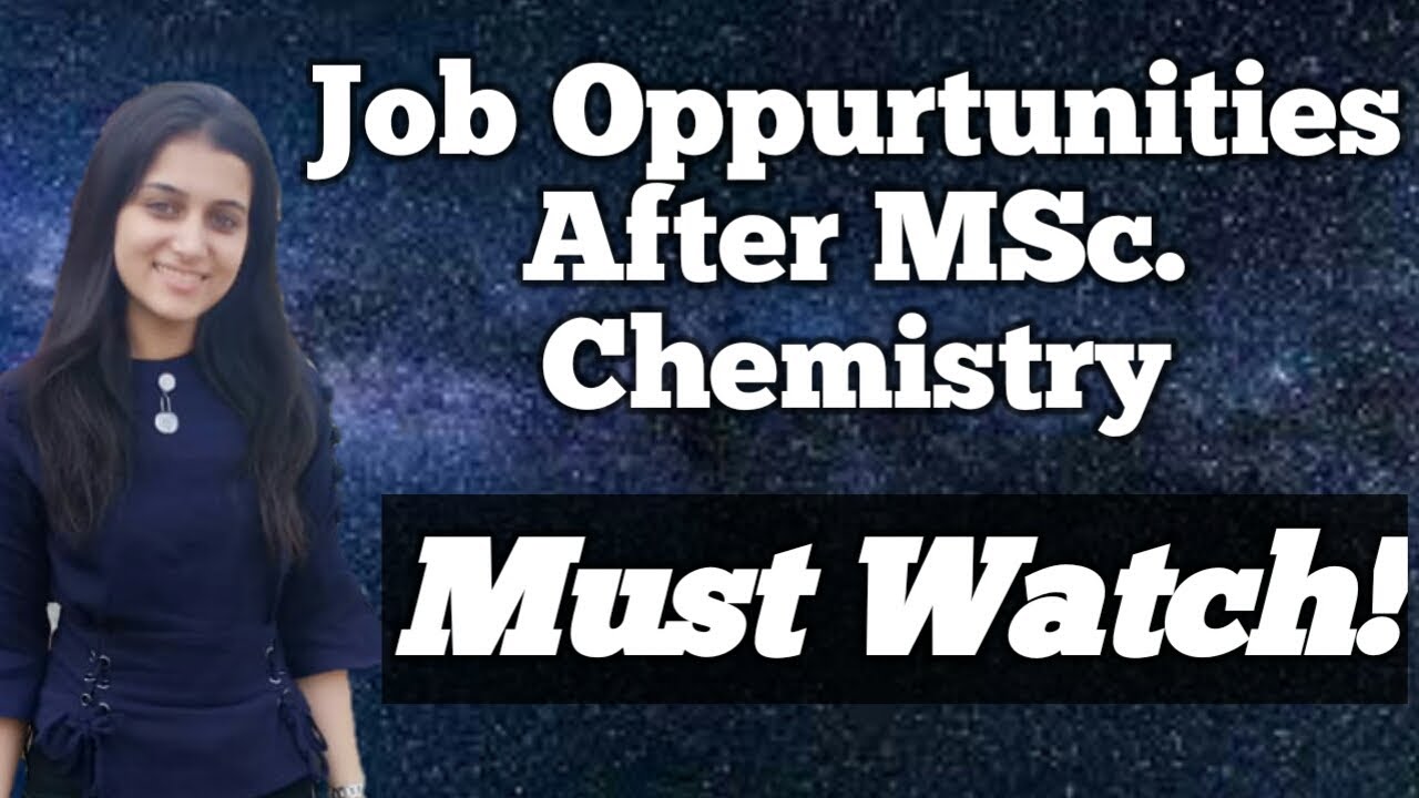 Jobs after MSc chemistry for fresher | How to apply for jobs after Msc chemistry @reactionworld3419