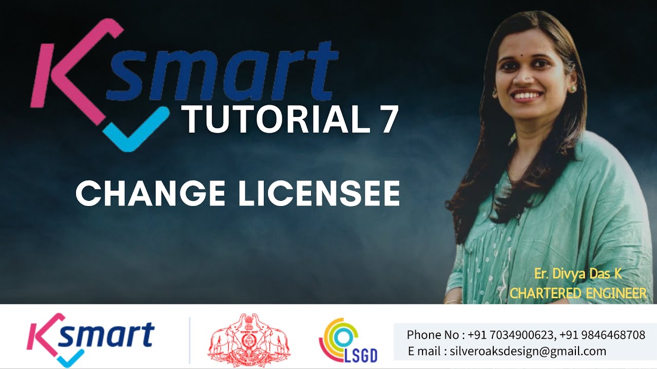 How to Change Licensee in KSmart | ksmart tutorial Malayalam| #ksmart