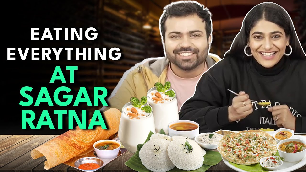 Eating Everything At SAGAR RATNA | The Urban Guide