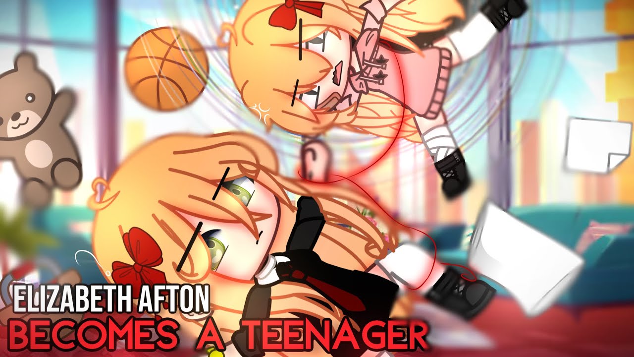Elizabeth Afton Becomes A Teenager | Gacha Afton Family | Gacha FNAF | Gacha Club | INSPIRED