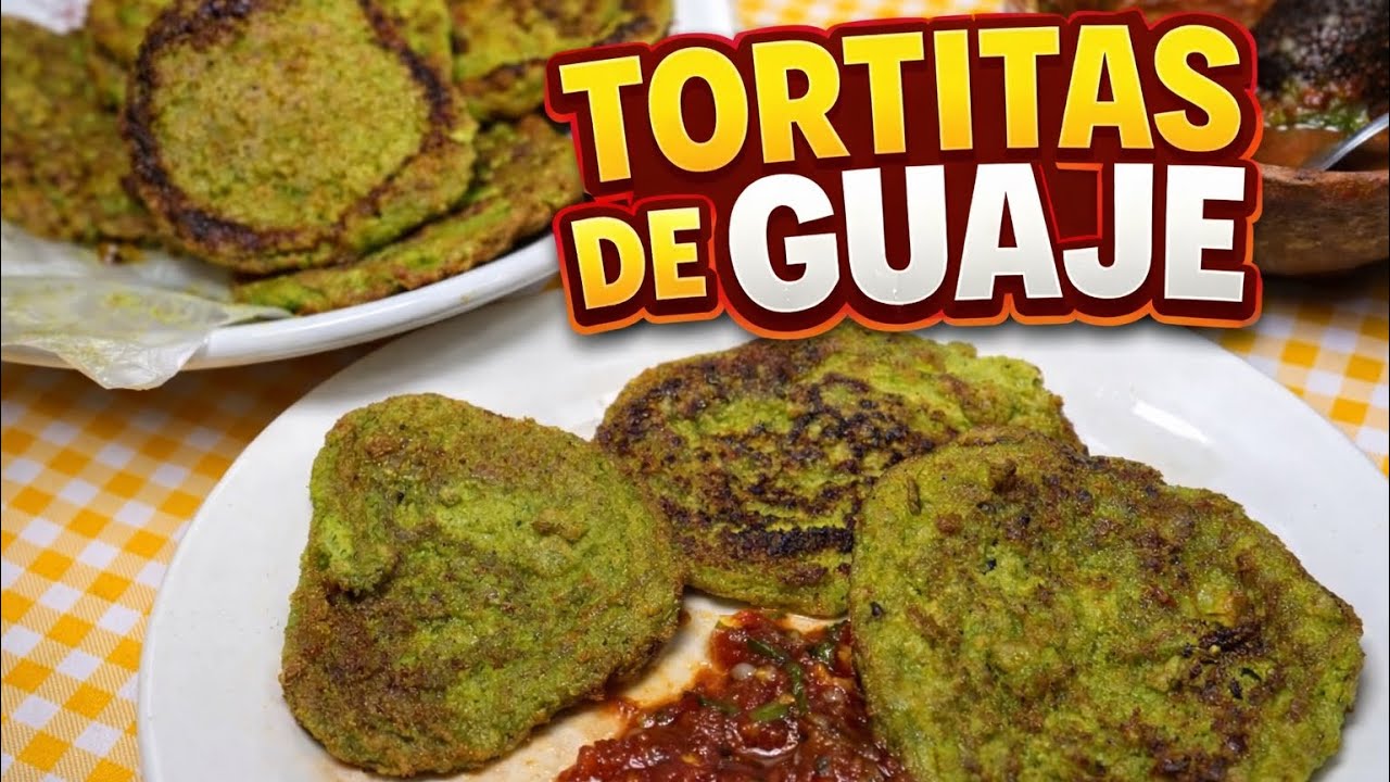 Así se Preparan las Tortitas de Guaje 🌿 Platillo Tradicional Mexicano