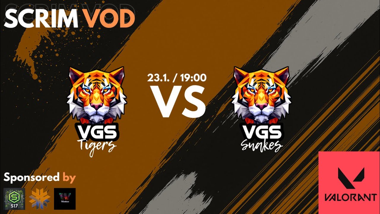 Valorant Scrim Match | VGS-Tigers vs VGS-Snakes | VGS Esports VOD