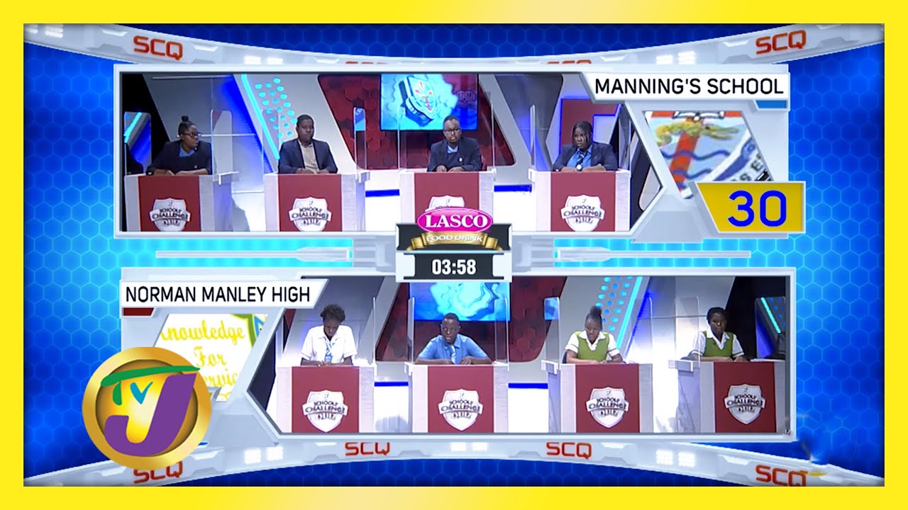 Manning's High vs Norman Manley High | TVJ Schools' Challenge Quiz 2021