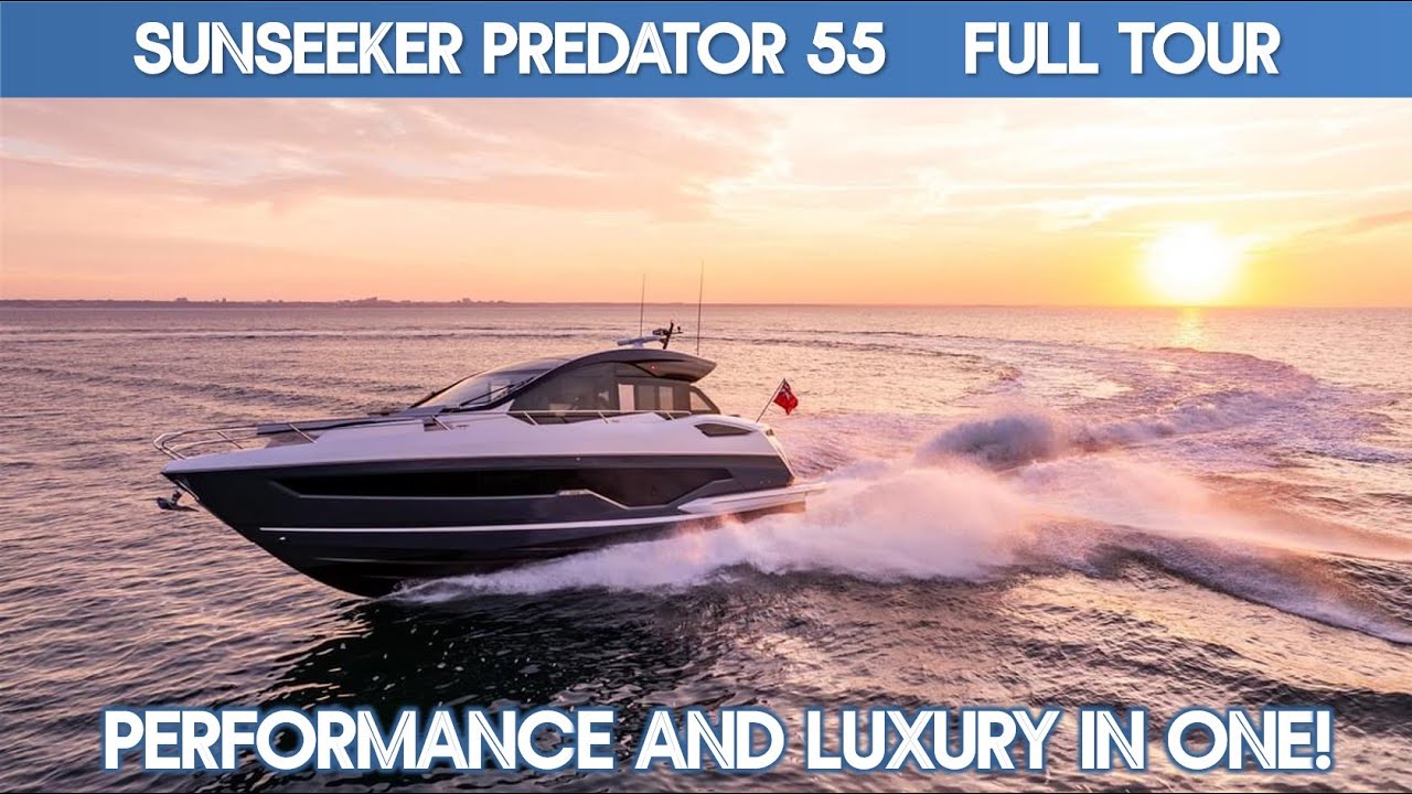 Sunseeker Predator 55 I Full Walkthrough I The Marine Channel