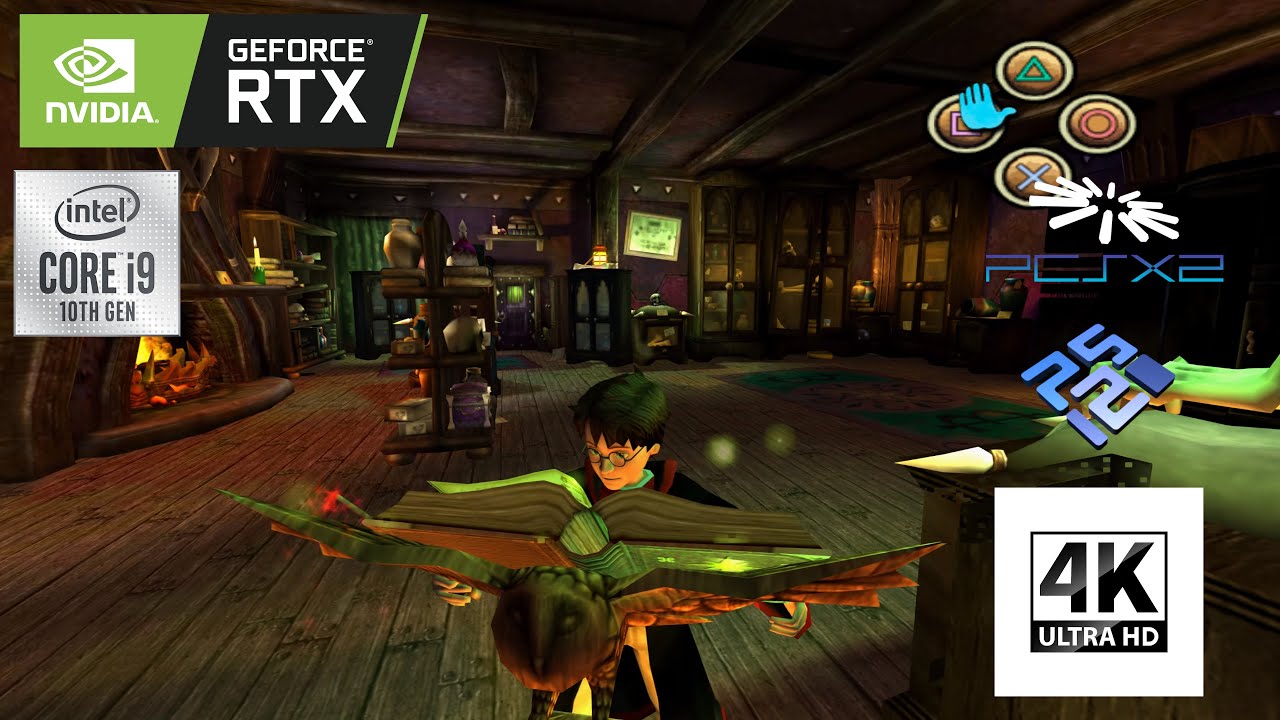 PCSX2 |  Harry Potter And The Chamber Of Secrets 4K UHD |  PS2 Emulator PC