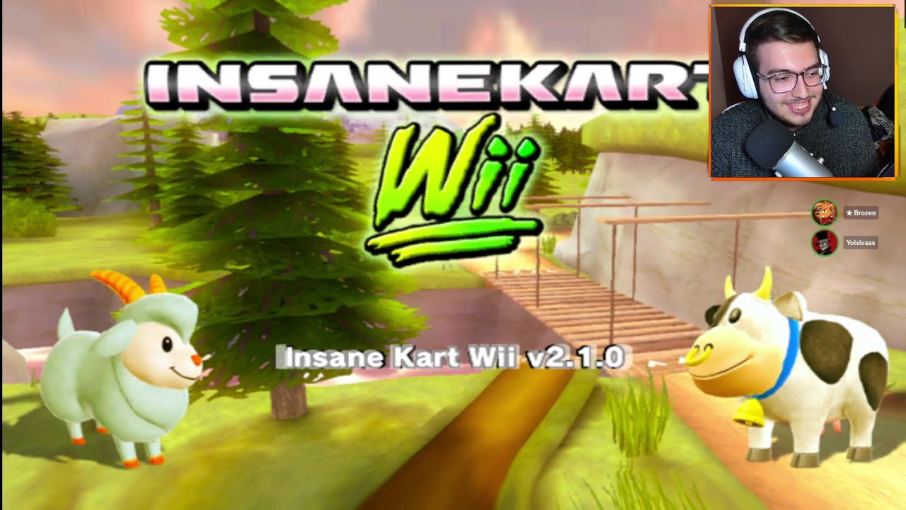 VROOM VROOM en multi sur le vieux VIEUX jeu | Mario Kart Wii Custom Track