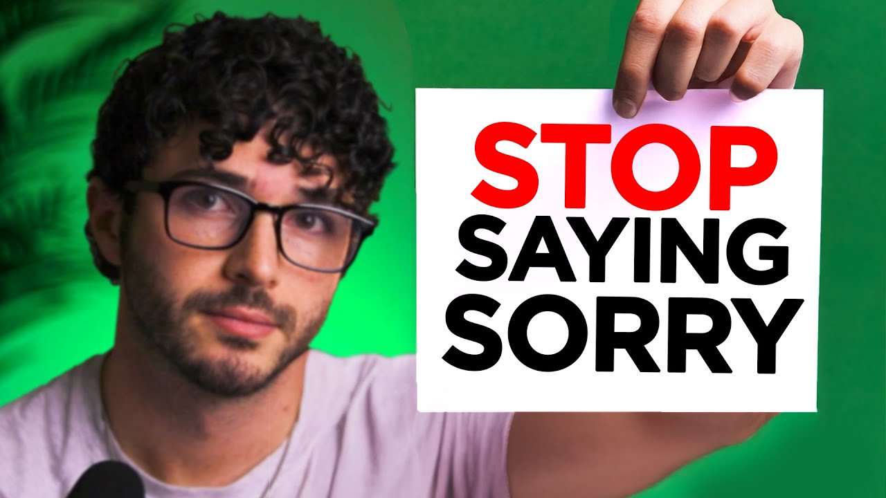 How To Actually Stop Apologizing