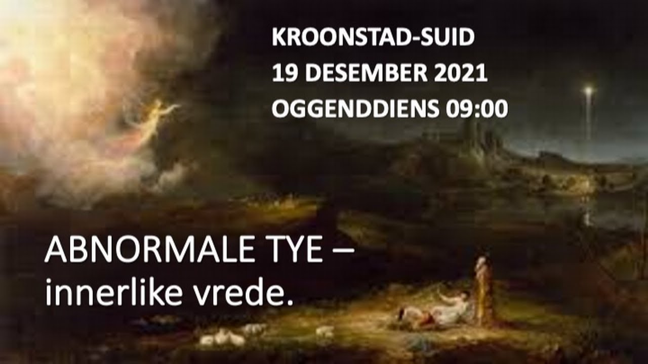 Abnormale tye - innerlike vrede.