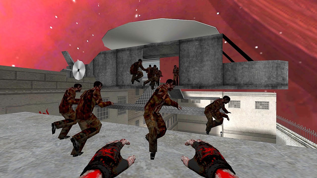 Counter-Strike: Zombie Escape Mod - ze_Sanatorium2_a1 on LeagueCS