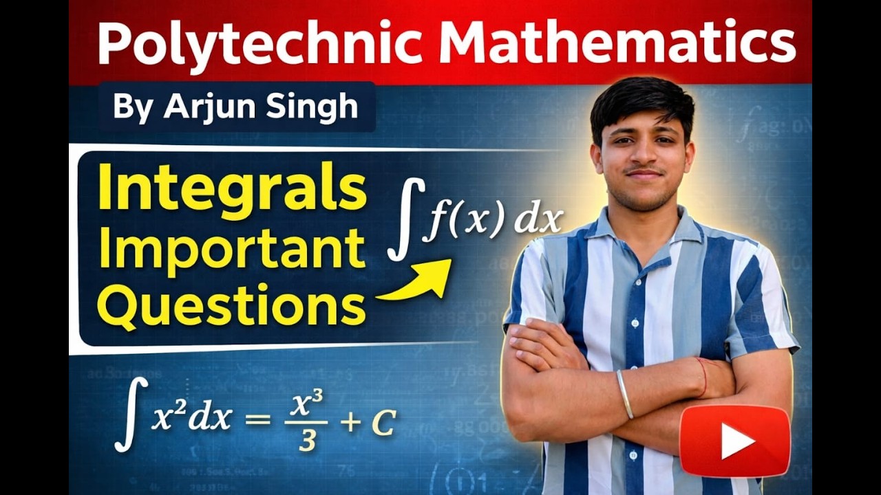 Polytechnic Mathematics 2025 - 26| #YouTubeEducation #MathsYouTubeChannel #OnlineMathsClass