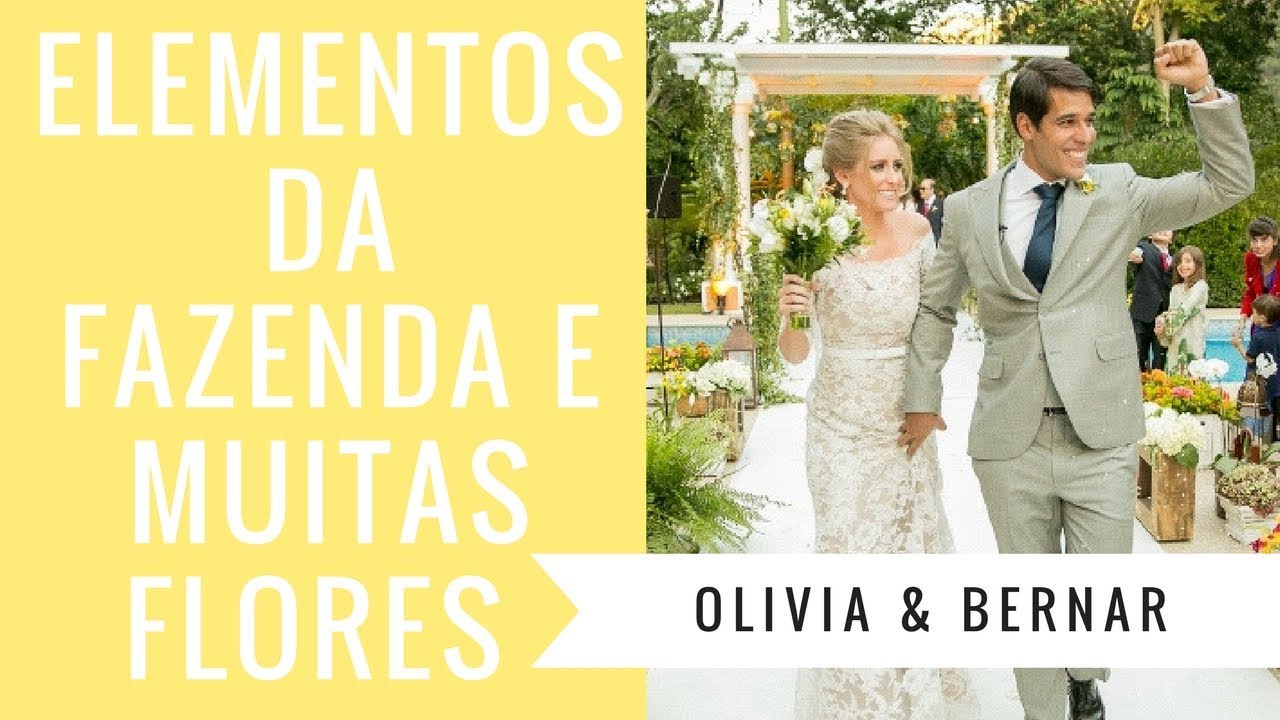 IC TV -  Casamento rústico-chique: Olivia e Bernar