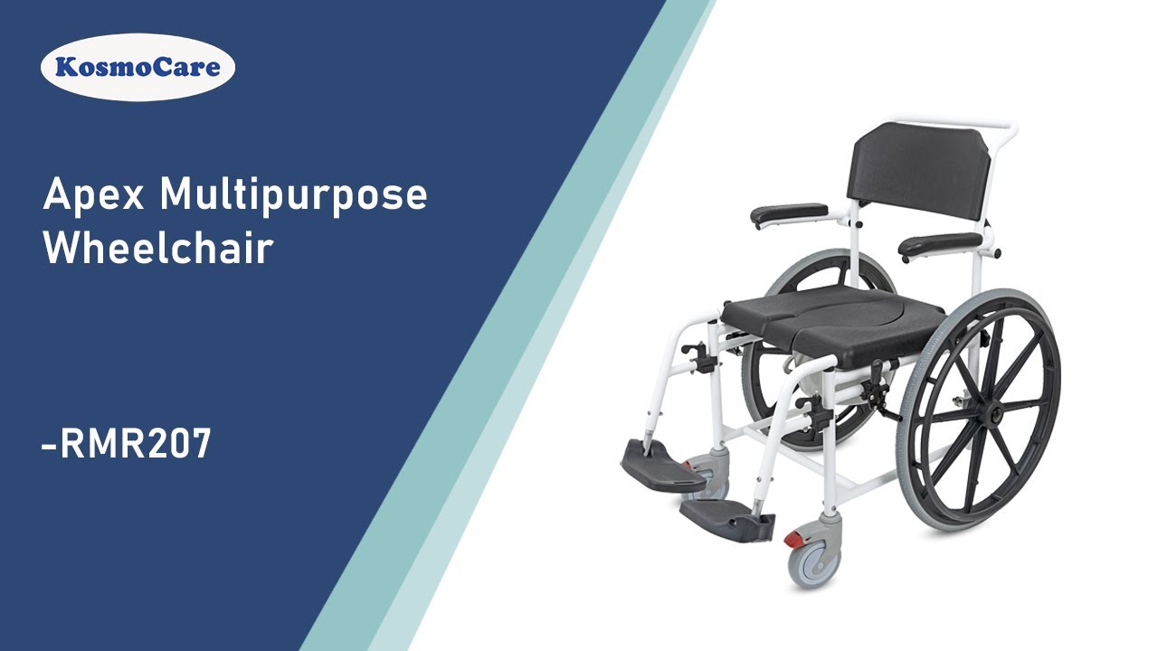KosmoCare Apex Multipurpose Wheelchair - Features (RMR207)