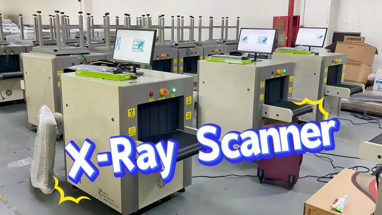 X-ray security inspection machine.