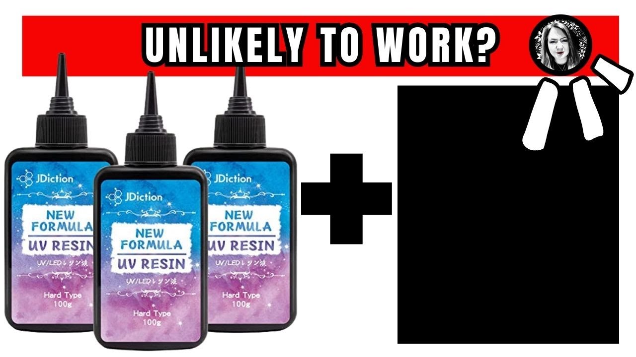#85 WILL IT WORK? BLACK UV RESIN?