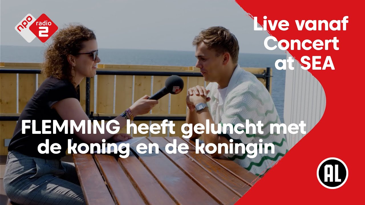 FLEMMING over lunchen met de koning en de koningin: 'Leuk om ze beter te leren kennen' | NPO Radio 2