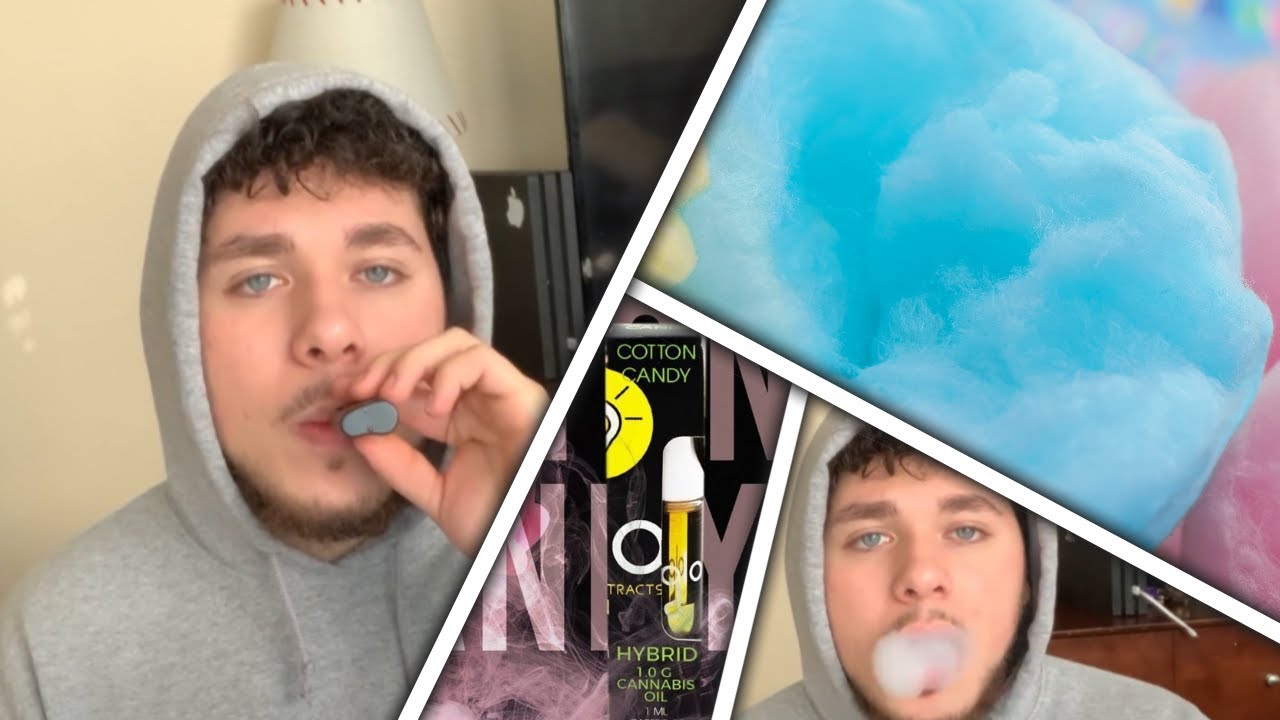 COTTON CANDY!!! GLO EXTRACTS REVIEW