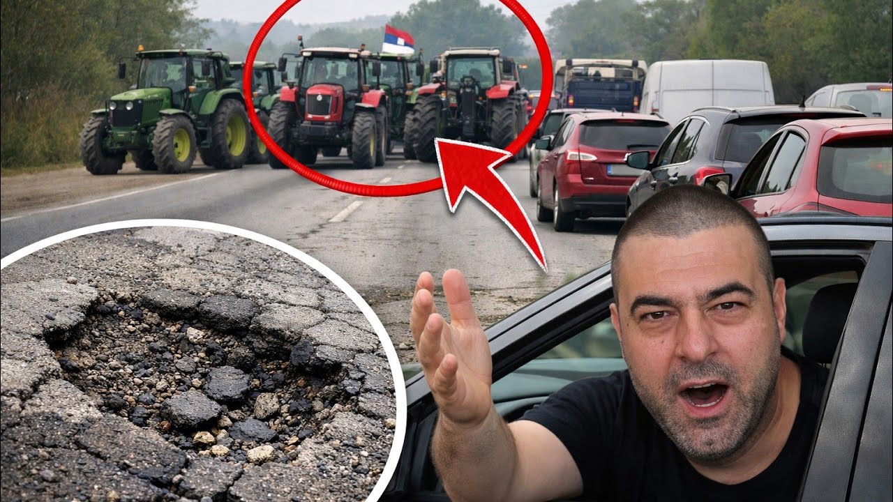 SKANDAL u Kragujevcu! Blokada bez policije – haos na putu za Topolu!