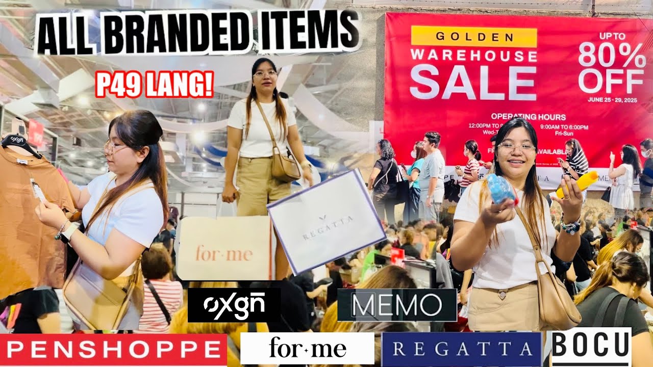BRANDED APPAREL WAREHOUSE SALE PHILIPPINES 🇵🇭 ! DINAGSA! UP TO 80%OFF(P49LANG) 2DAYS NA LANG!?😱