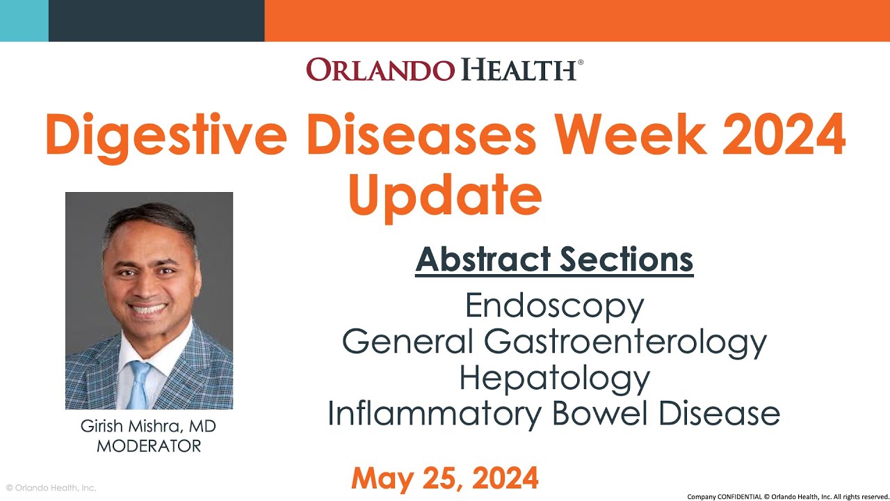 BEST OF DDW 2024: Session 1 - Endoscopy abstracts