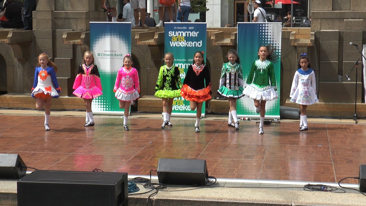 💃 Boston Summer Arts Weekend - Harney Academy of Irish Dance - Step dancing girls
