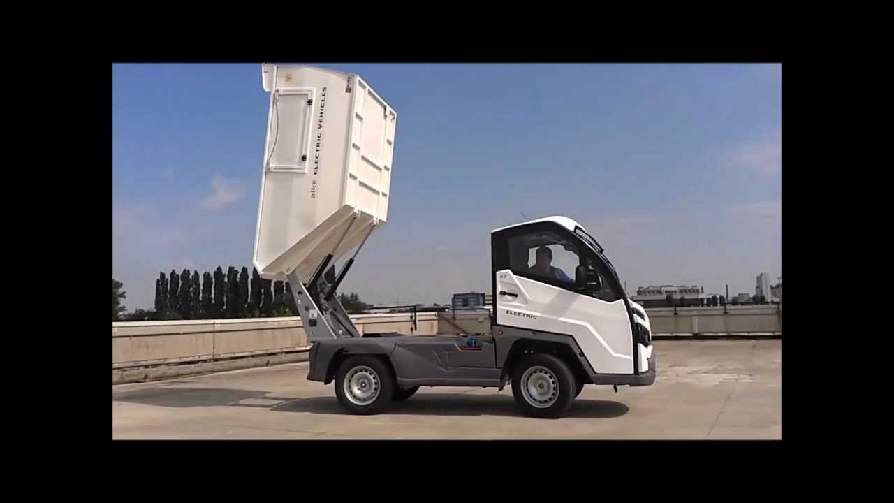 Elektro LKW f&uuml;r Abfalltransport - www.alke.eu