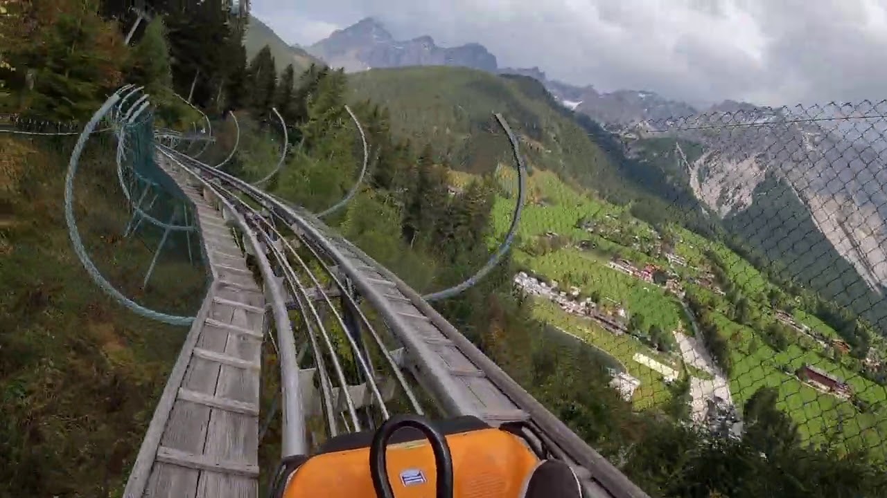 Alpine coaster ride 🎢