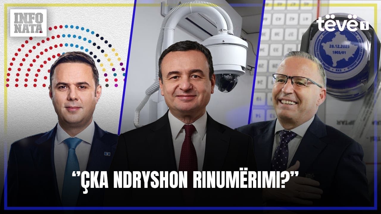 INFONATA: “VJEDHJA” E VOTAVE PARA KAMERAVE - RINUMËRIM I PLOTË - 19.01.2026
