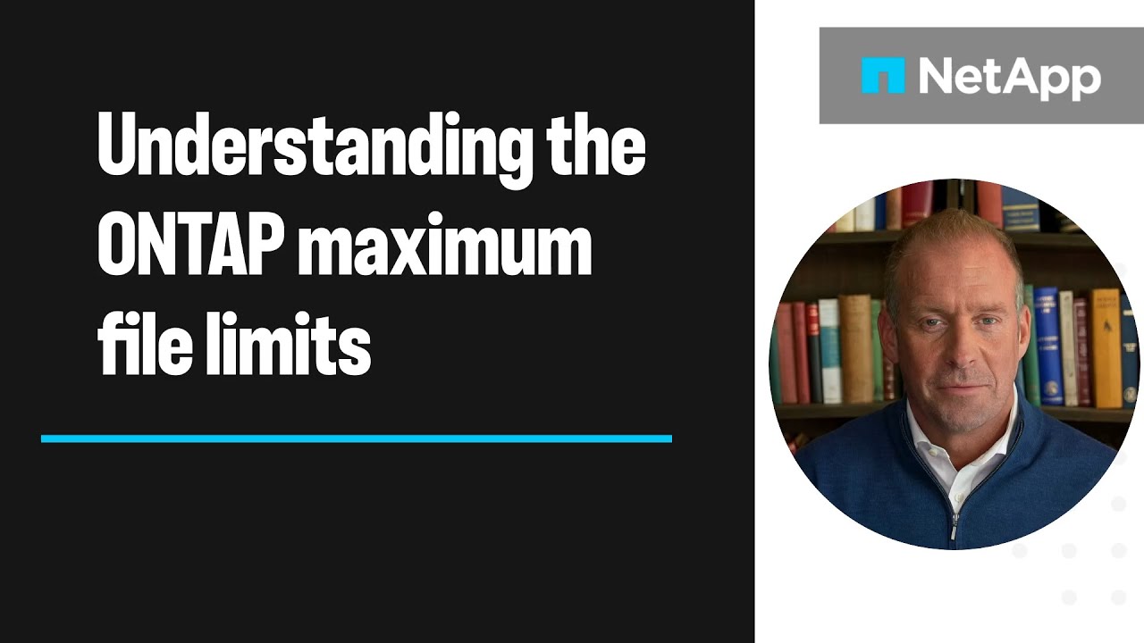 Understanding the ONTAP maximum file limits