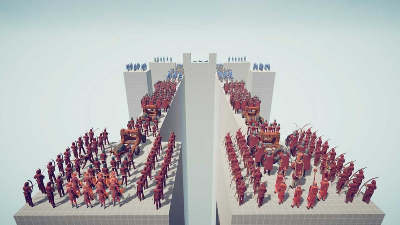 Castle Attack Fight by Faction Armies Map Test TABS Update Totally Accurate Battle Simulator