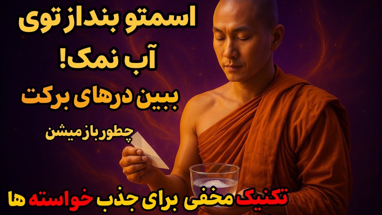 چطور فقط با نوشتن اسمت و آب نمک ارتعاش خواسته ات رو فعال کنی؟