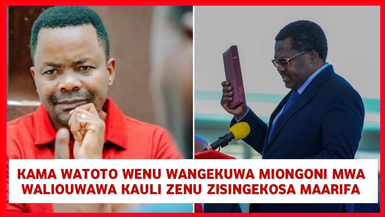 Lema amtolea uvivu makamu wa Rais Dr nchimbi kufuatia kauli yake ya matukio ya October 29 