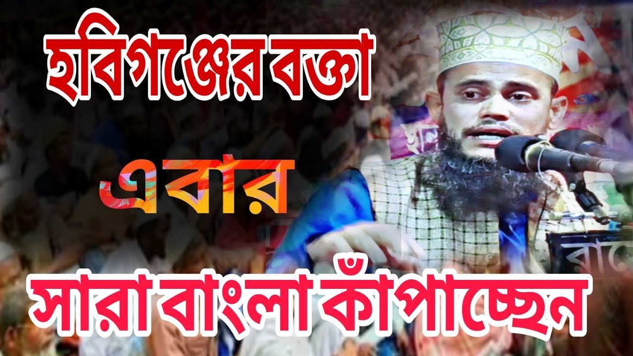 হবিগঞ্জের বক্তা এবার সারা বাংলা কাঁপাচ্ছেন। মাওলানা ক্বারী জাহিদুল ইসলাম বিপ্লবী ০১৭৪৫৫১২৯৪৮