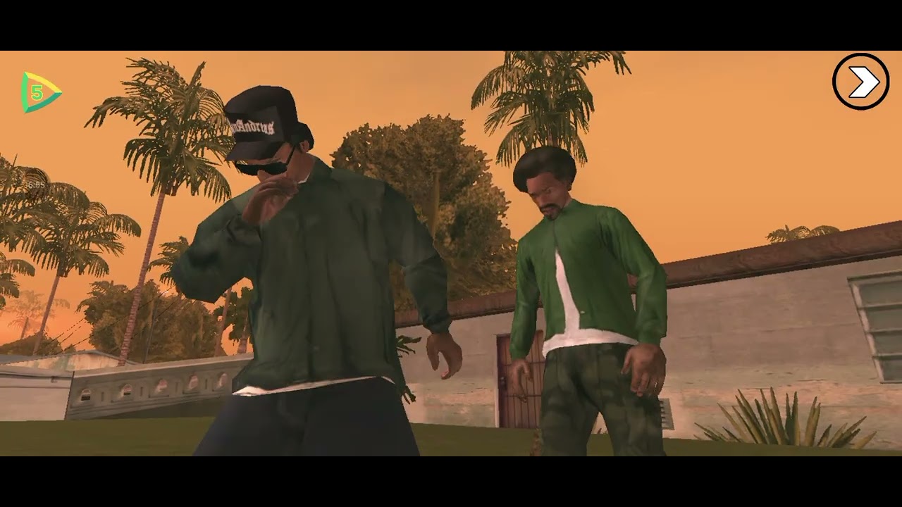 Jugando al gta sa parte 10