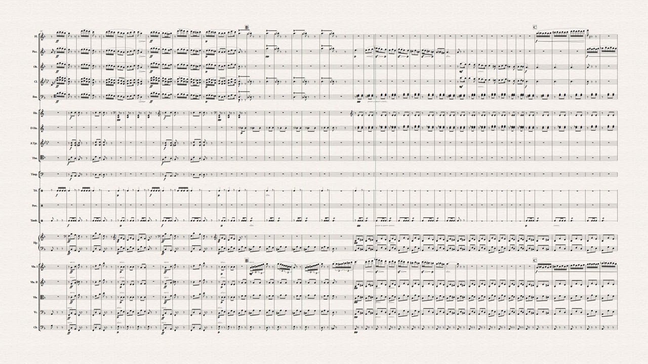 Bizet : Carmen Suite No  1 Aragonaise  (NOTE PERFORMER4 & Sibelius8 )