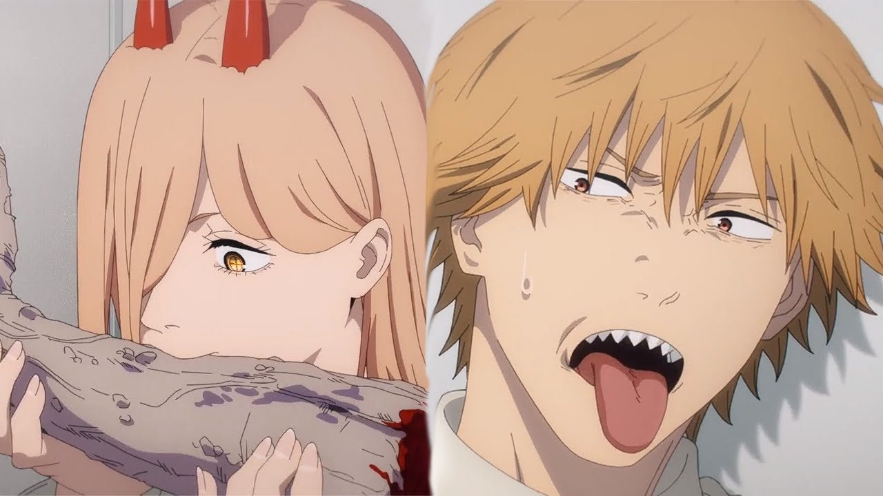 Denji is disgusted by Power eating Zombie Meat【Chainsaw Man Ep 12】