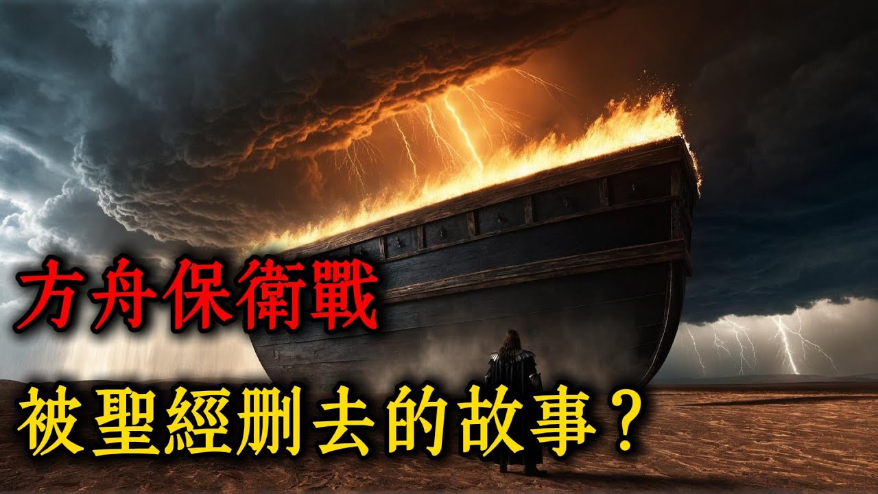被聖經刪去的故事？方舟差點被毀？揭開大洪水前那場令人心碎的隱秘戰役！