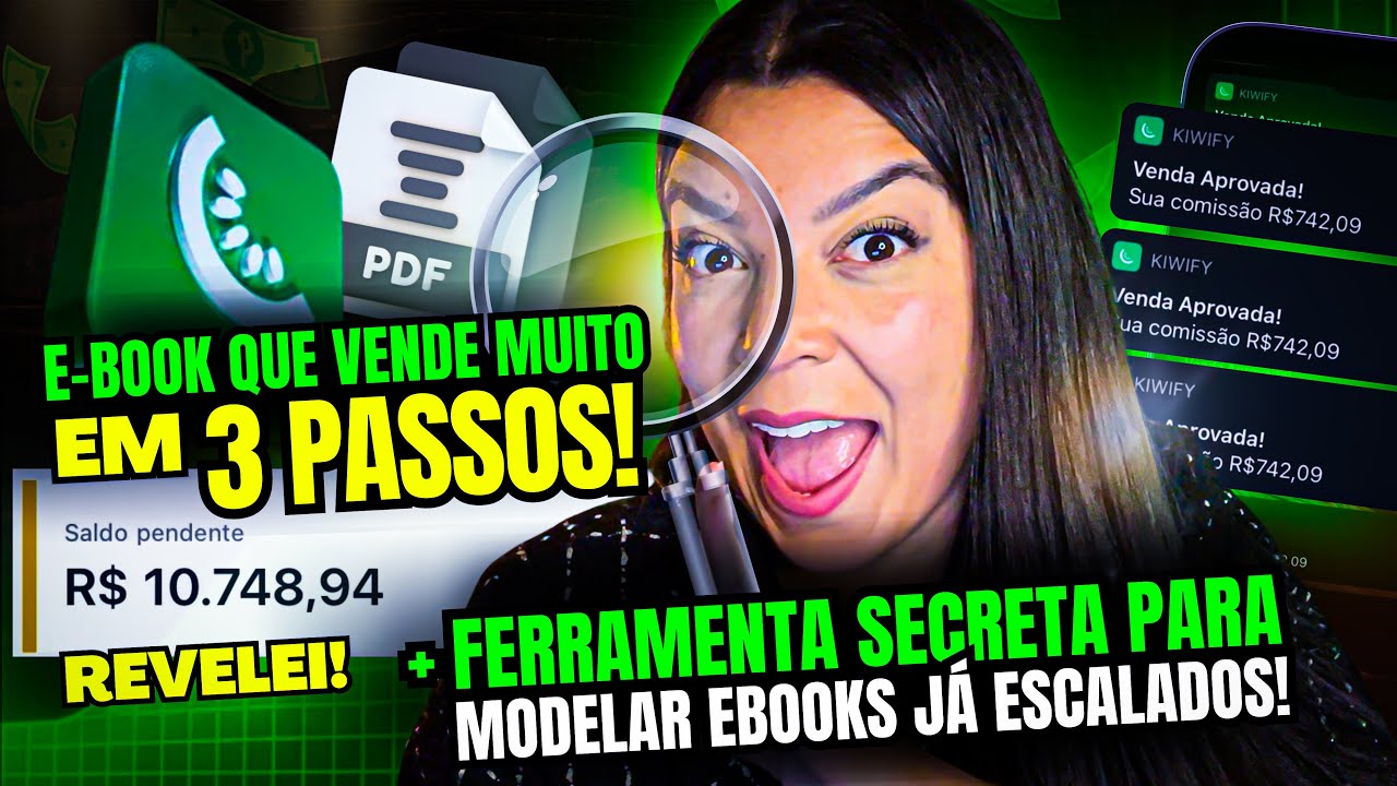 COPIE ISSO! RENDA EXTRA COM A KIWIFY VENDENDO E-BOOK |  PASSO A PASSO SIMPLES