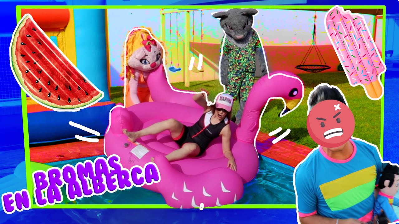 La Alberca de erick Piscina - Pool Party con Tiempo Magico / Kids Play
