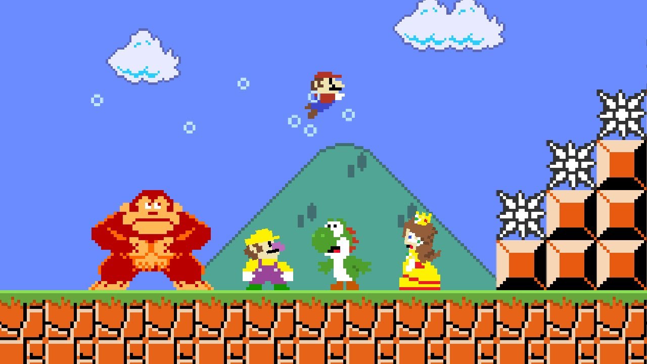 What if Mario could swim on land? (EXTENDED EDITION)