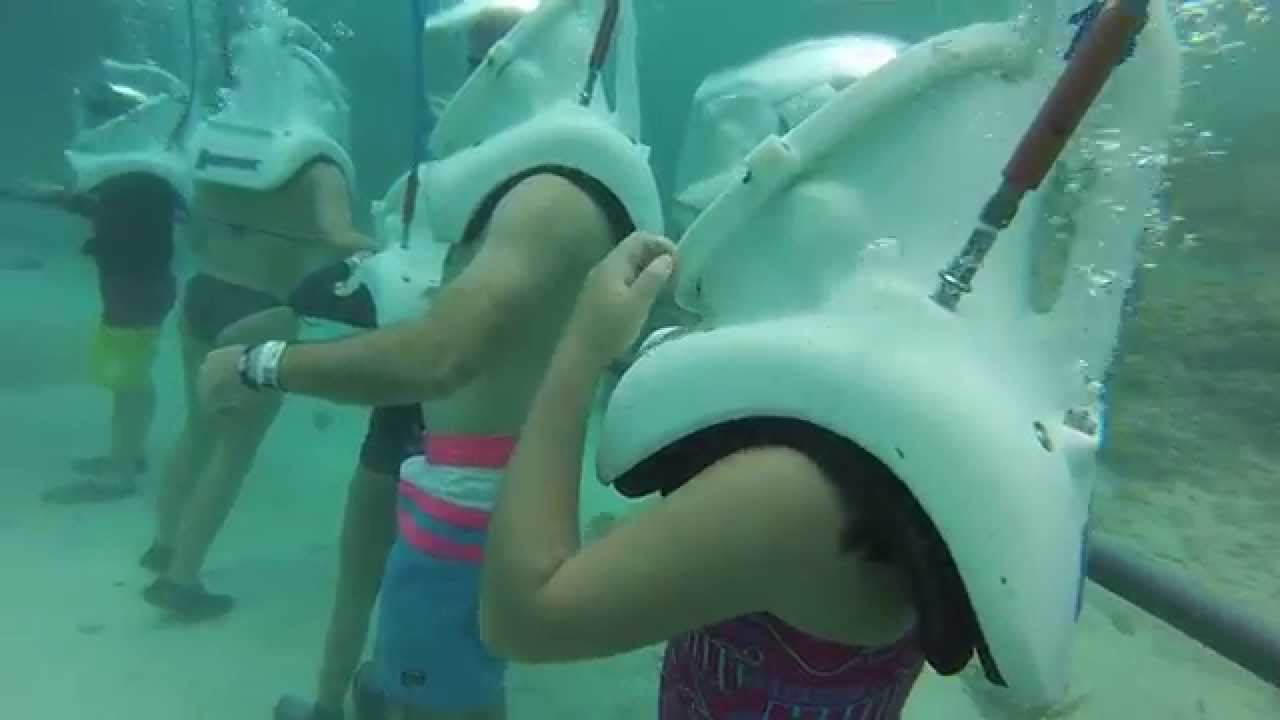 SeaTrek Xcaret, Cancun Mexico antes de la pandemia