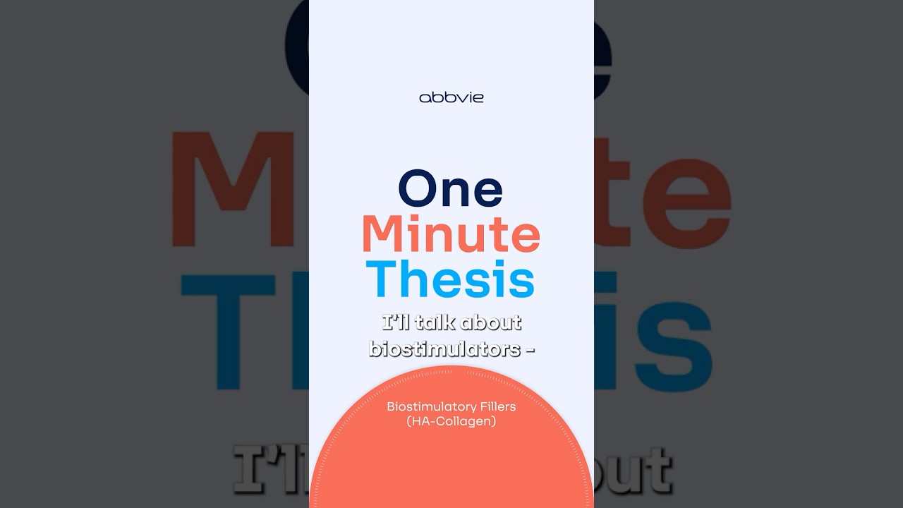 One Minute Thesis | Biostimulatory Fillers (HA-Collagen)