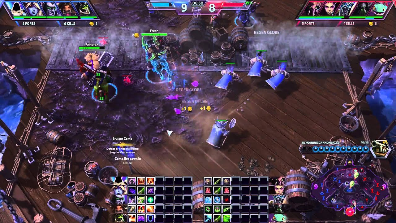 HotS Replay #4 - Blackheart's Bay - Hotslogs