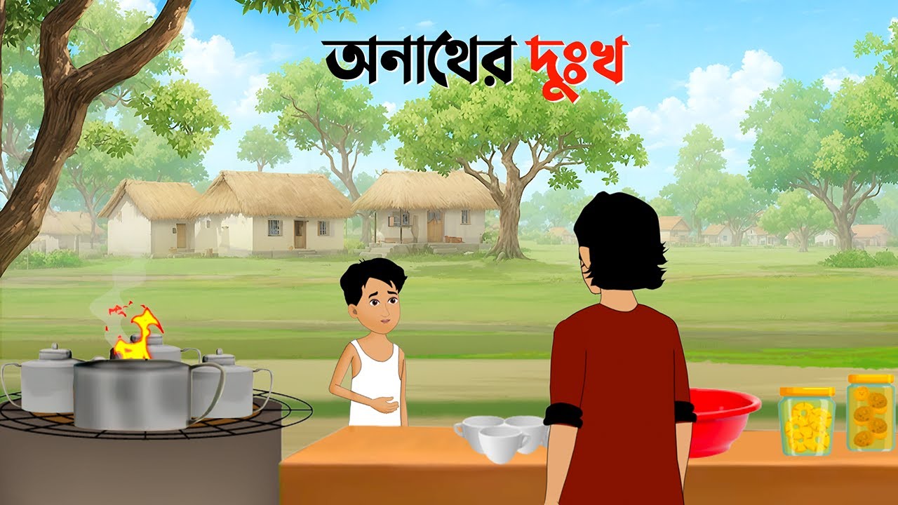 অনাথের দুঃখ | Bengali Moral Stories Cartoon | Notun Rupkothar Bangla Golpo | Story Bird