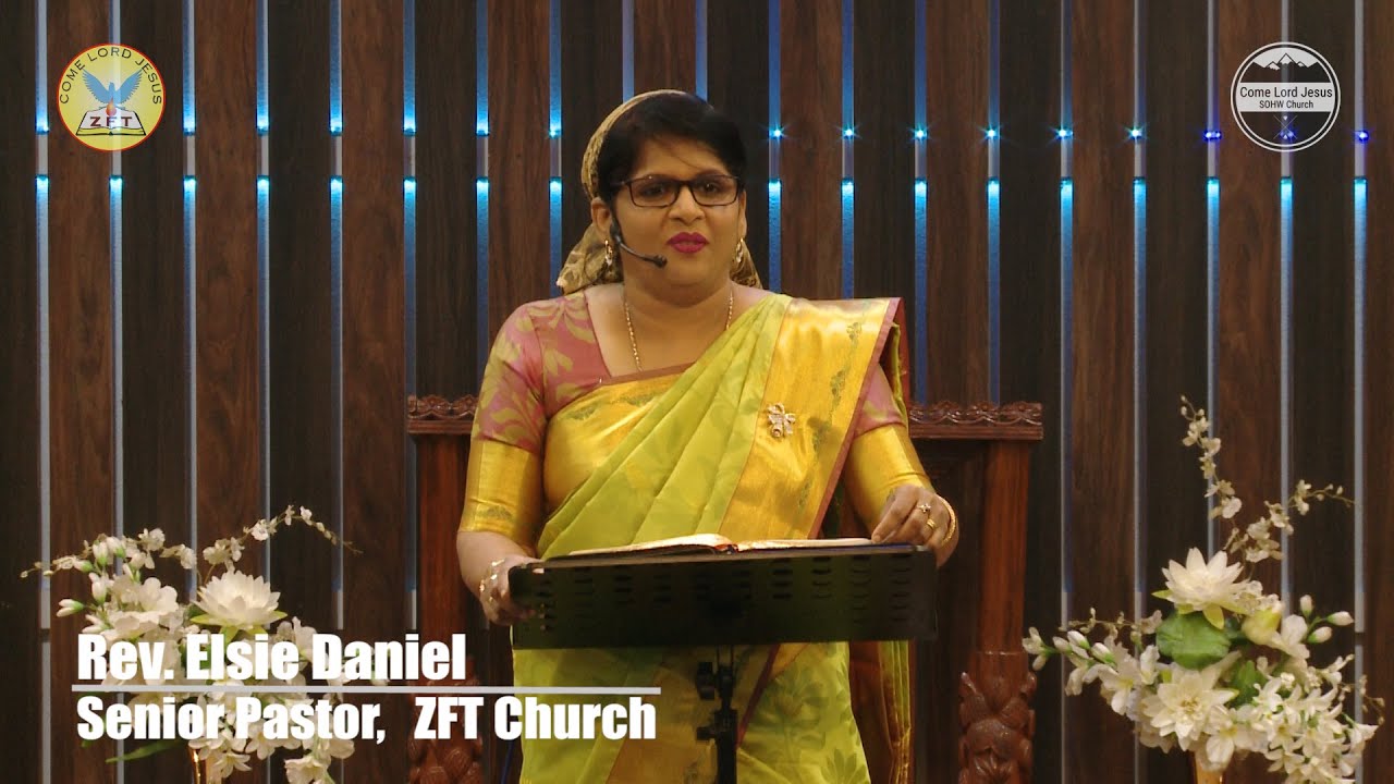 நுகங்களை முறிப்பவர் | THE BREAKER OF THE YOKES | Rev. Elsie Daniel | ZFT Church