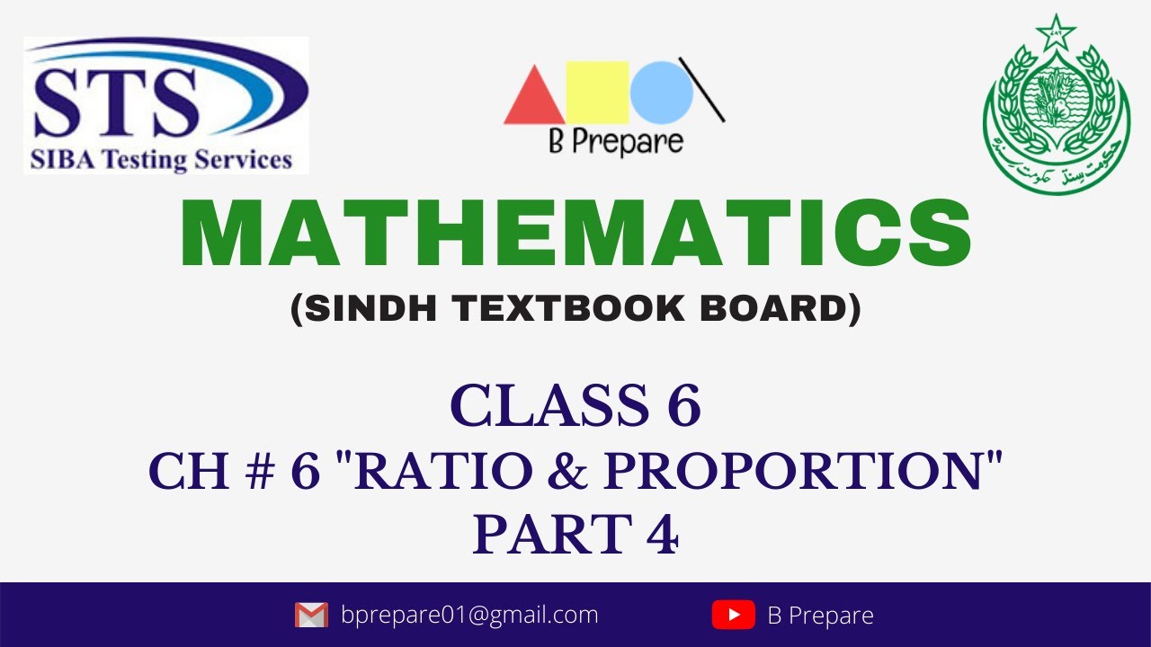 Mathematics for PST JEST (Class 6 Chapter 6 