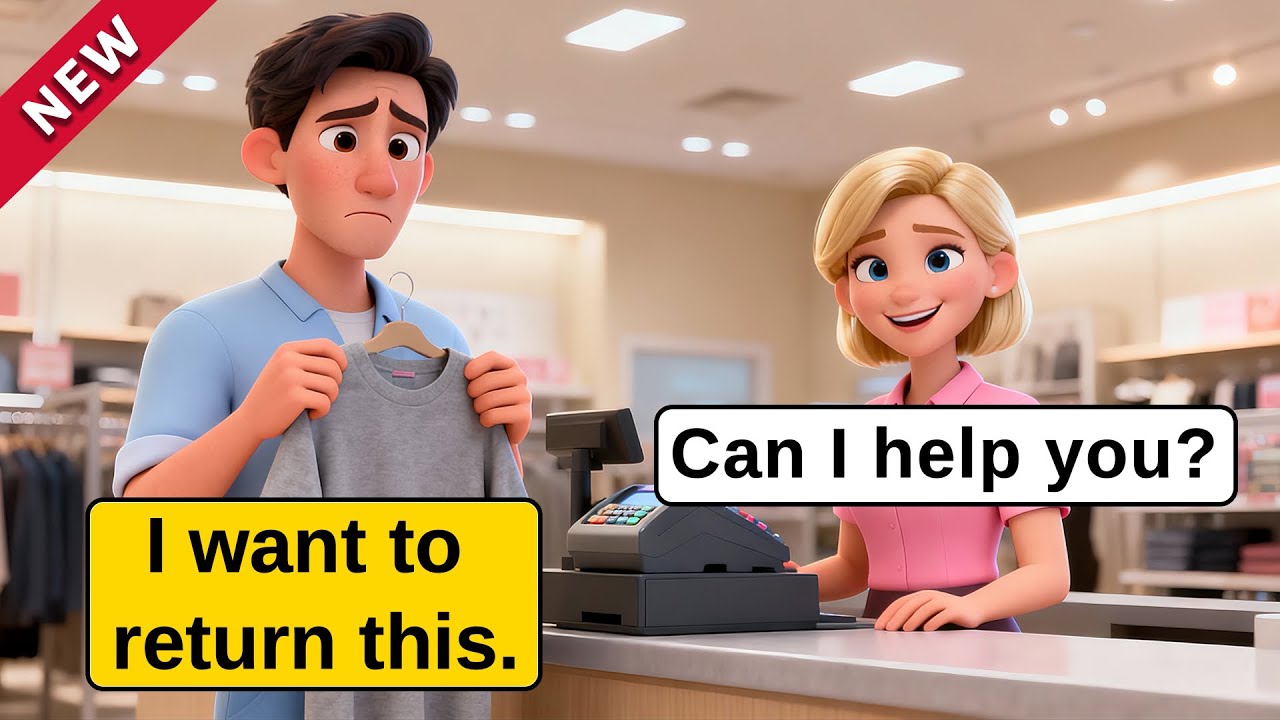 50 Everyday English Conversations for Beginners | Real Dialogues (A1–A2)