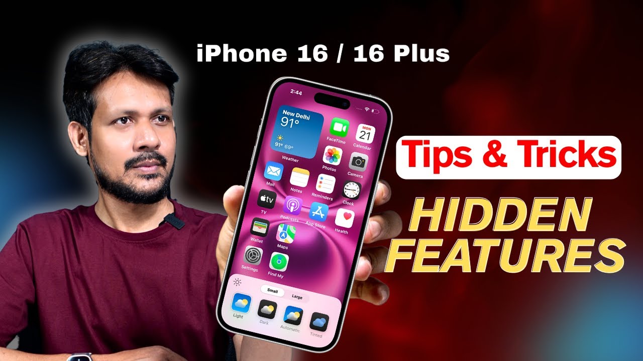 iPhone 16 TIPS & TRICKS + iOS 18 HIDDEN FEATURES!! in Hindi