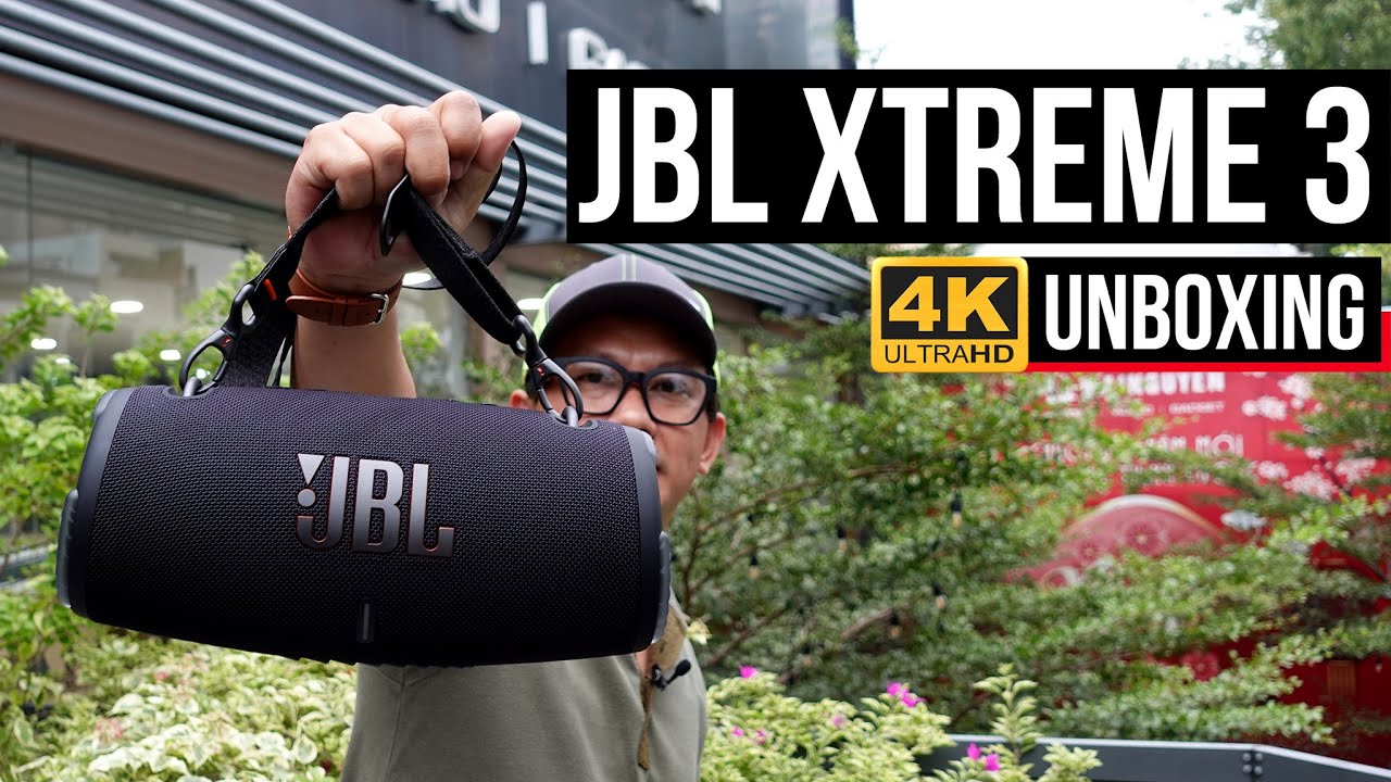 JBL XTREME 3: LOA DI ĐỘNG DÃ NGOẠI, KẾT NỐI ĐƯỢC HÀNG TRĂM LOA VỚI NHAU