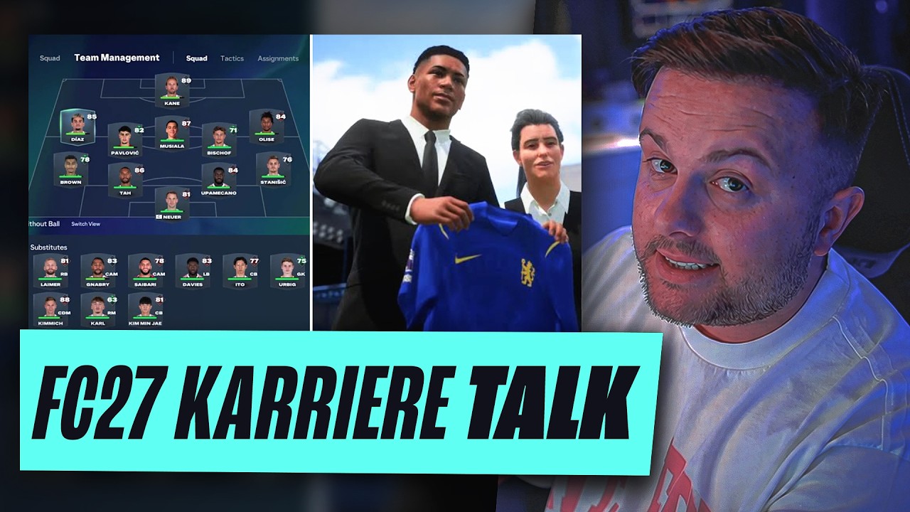 Gutes NEUES TRANSFERSYSTEM ⁉️ GamerBrother TALK &uuml;ber KARRIEREMODUS in EAFC27 😱